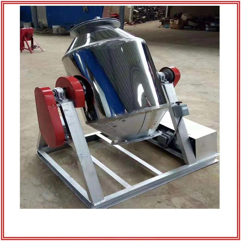 Small Dry Powder Drum Mixer for Tea, Feed, Chemical, Pesticide, Fuel, Food10-50L