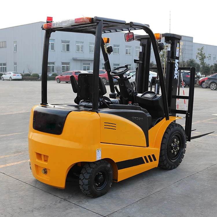 China 4 X 4 Forklift Cpd35 3500kg Electric Fork-Lift Truck Factory Price