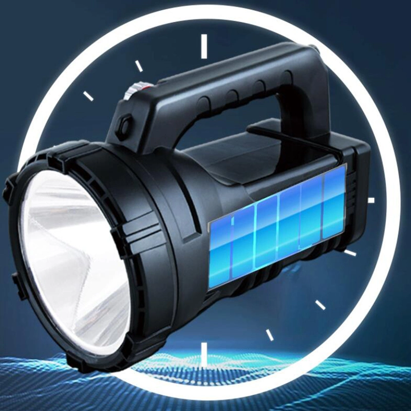 Large Capacity 500 M Strong Light Hand Lamp Outdoor Projector Lightings 5W Portable Patrol Searchlight