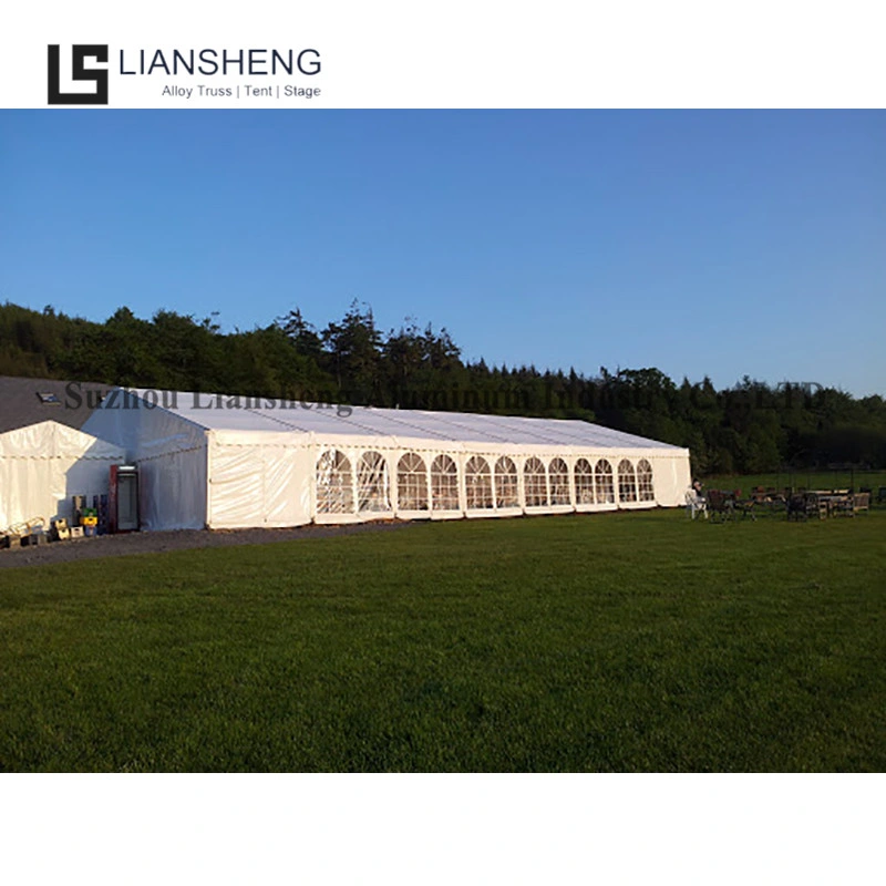 20m Width Aluminum Structure Warehouse Tent with Sandwich Wall