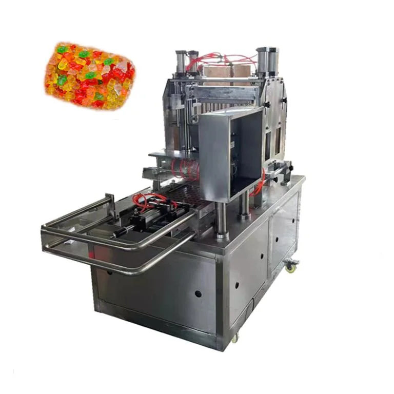 صناعة الحلوى الصناعية حلوى حلوى جومي بير هلام لينة صنع الحلوى الماكينة