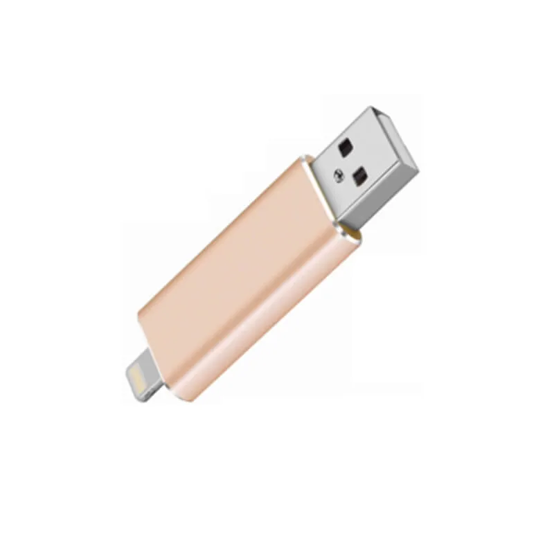 2-in-1 OTG Flash Drives Suitable for Lightning/USB-a Double Port OTG USB Drive