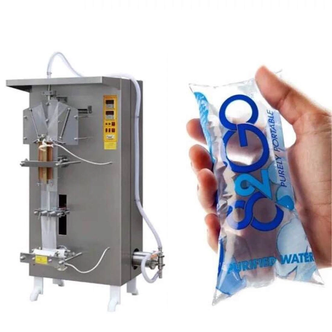 Bottle Filling 500L/H Drinking Mineral Water Purification Plant Reverse Osmosis Water Treatment Equipment