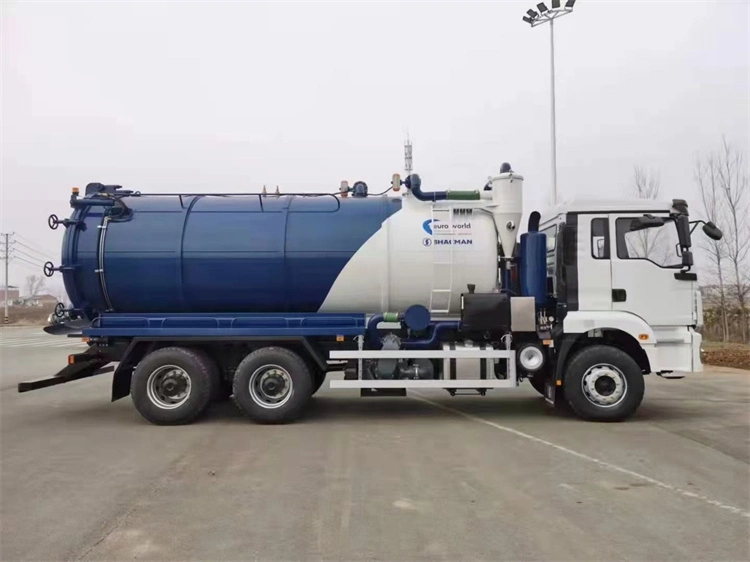 Manten diesel pétrolier vide 12Isuzu tonnes chariot d'égout haute pression