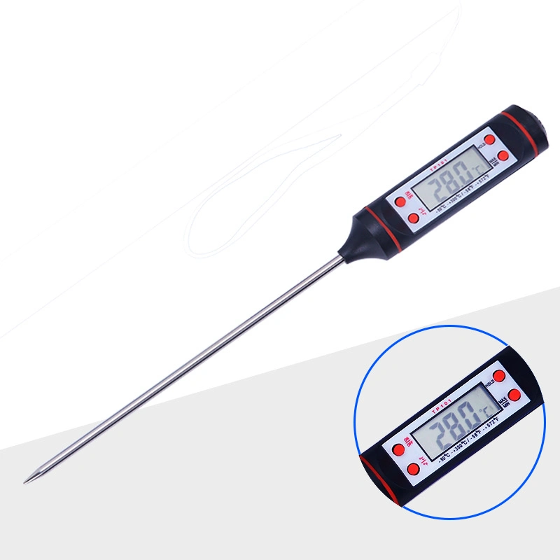 Digital Instant Read Meat Thermometer - Wasserdichte Küche Essen Kochen Thermometer mit Hintergrundbeleuchtung LCD - Best Super Fast Electric Meat Thermometer Sonde für BBQ