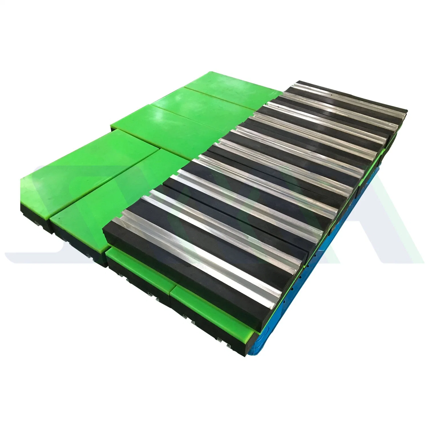 Custom Impact Bar Bed for Conveyor Loading Point