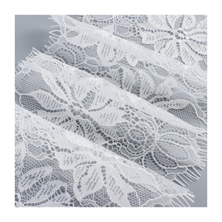 12.5cm Soft Hollow Eyelash Lace Clothing Underwear Wedding Dress Lace Accessories