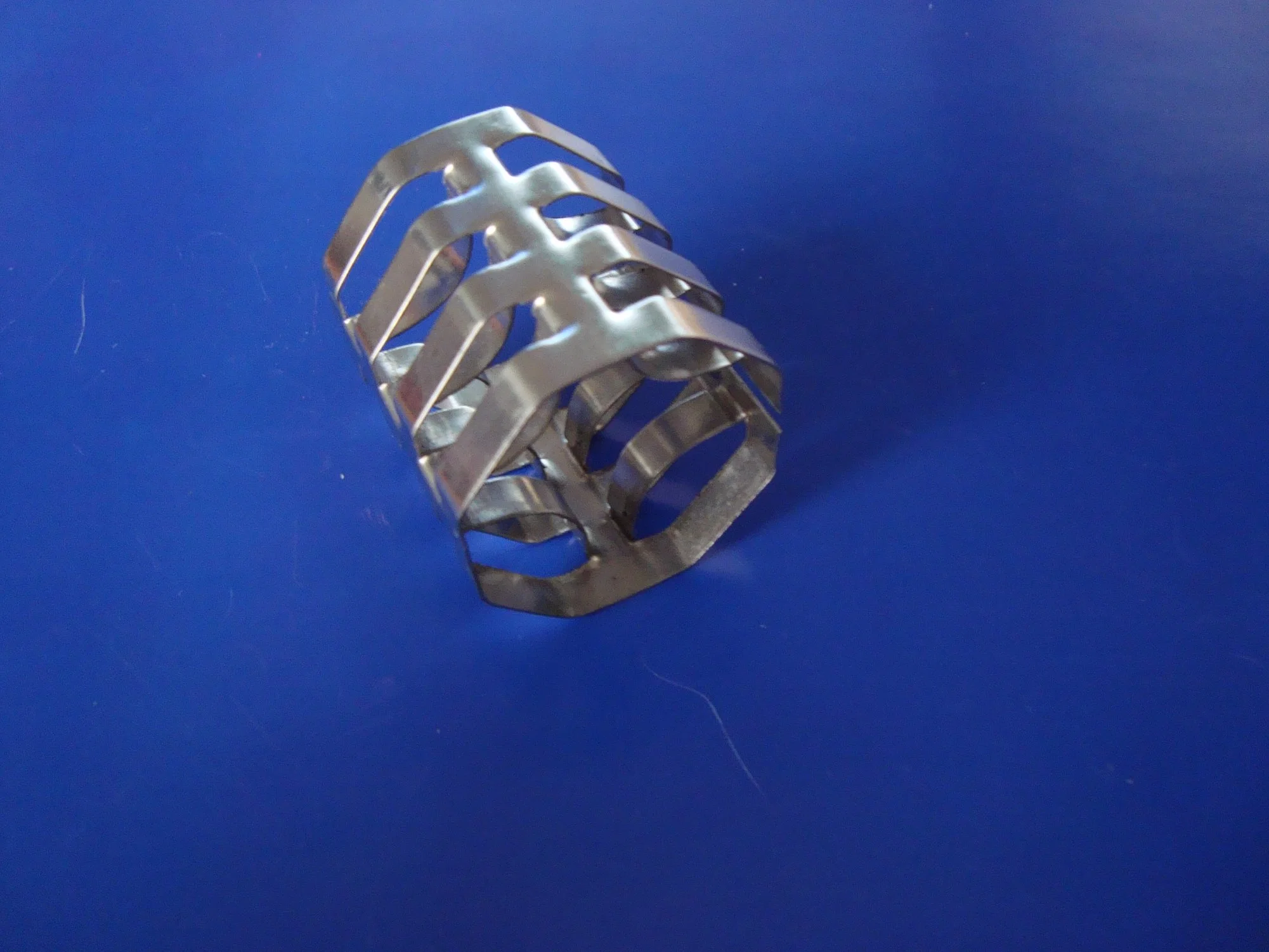 SS304 Metal Cascade Ring Random Tower Column Packing