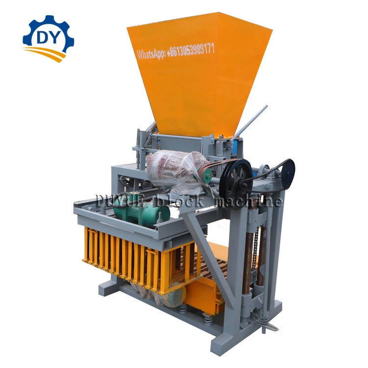 Qt4-35b Source Concrete Interlock Hollow Block Brick Making Machine