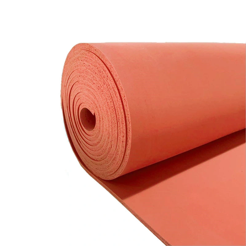 Noise Reduction Silicone Rubber Sheet EPDM Rubber Mat Foam Rubber Gaskets in Different Size