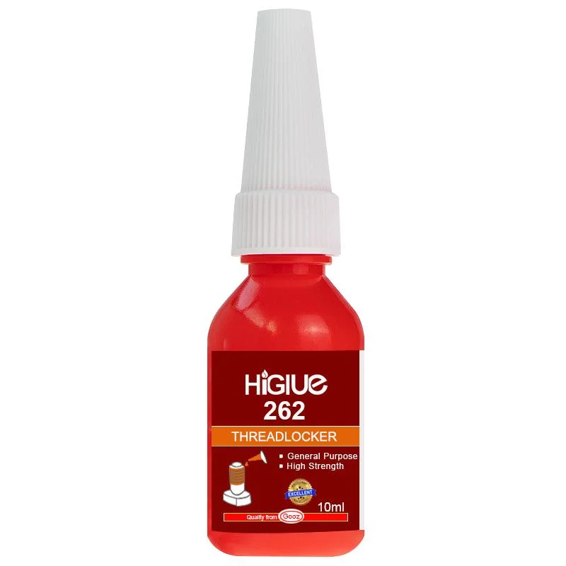 Higlue 262 Chemicals Resistance Permanent Thread Locker Anaerobic Metal Adhesive 10ml