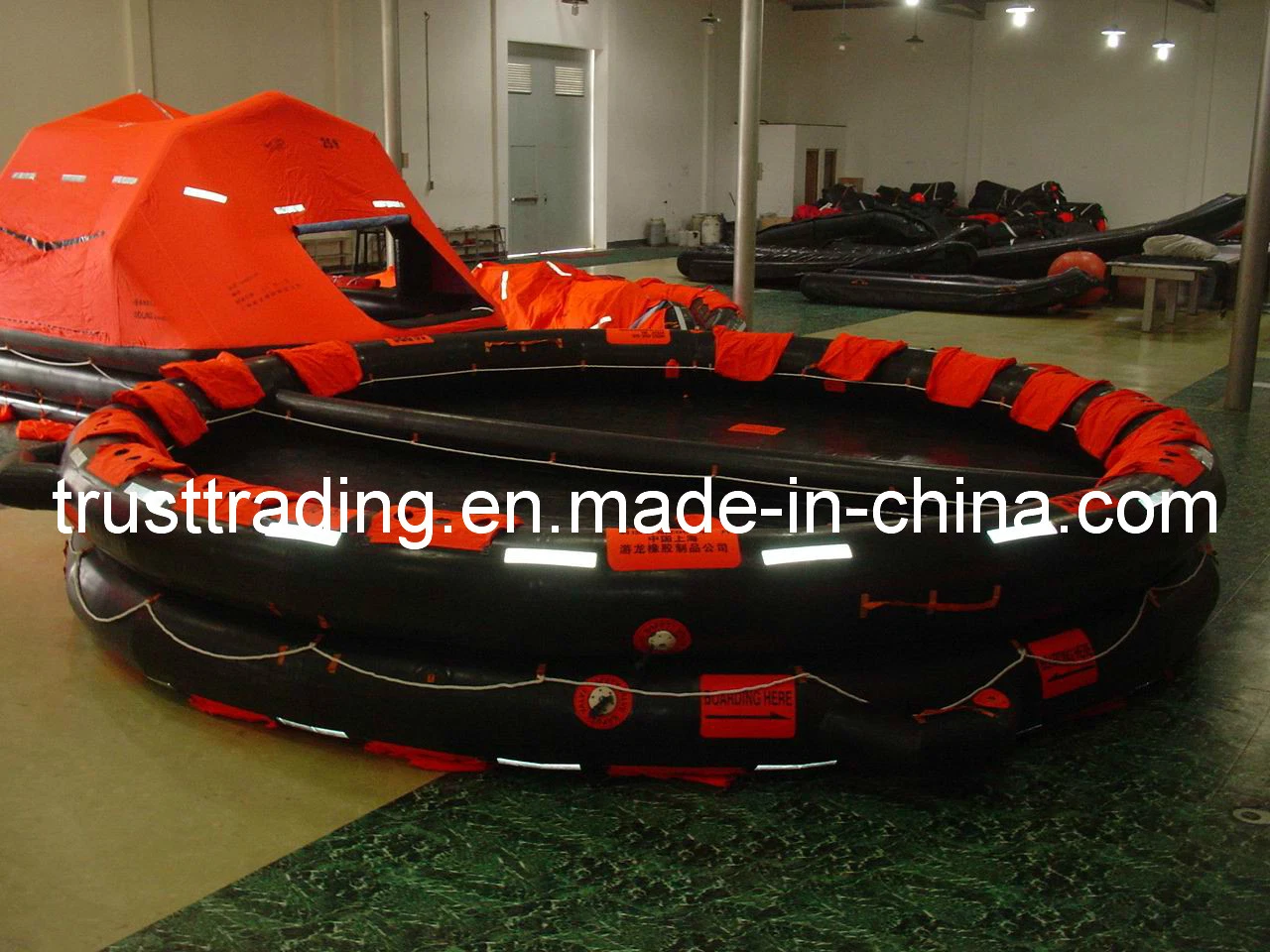 Marine Ship Khk Type Open Reversible Inflatable Life Rafts