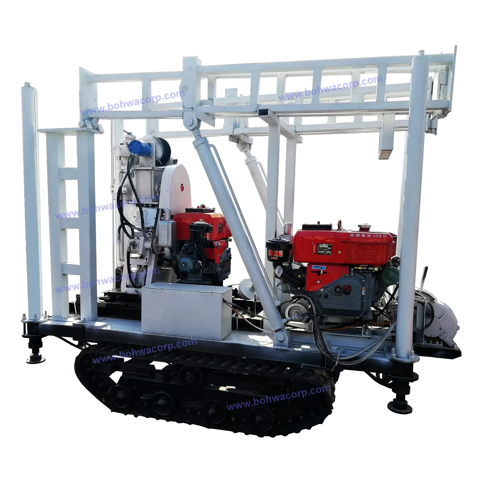 50m Anchor Drilling and Soil Sampling Mine Drill Machine Drill Rig