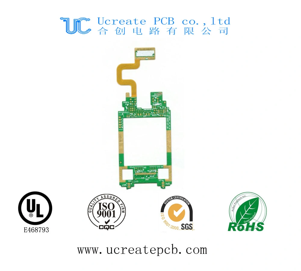 Placa FPC de PCB flexible de doble cara con buena calidad