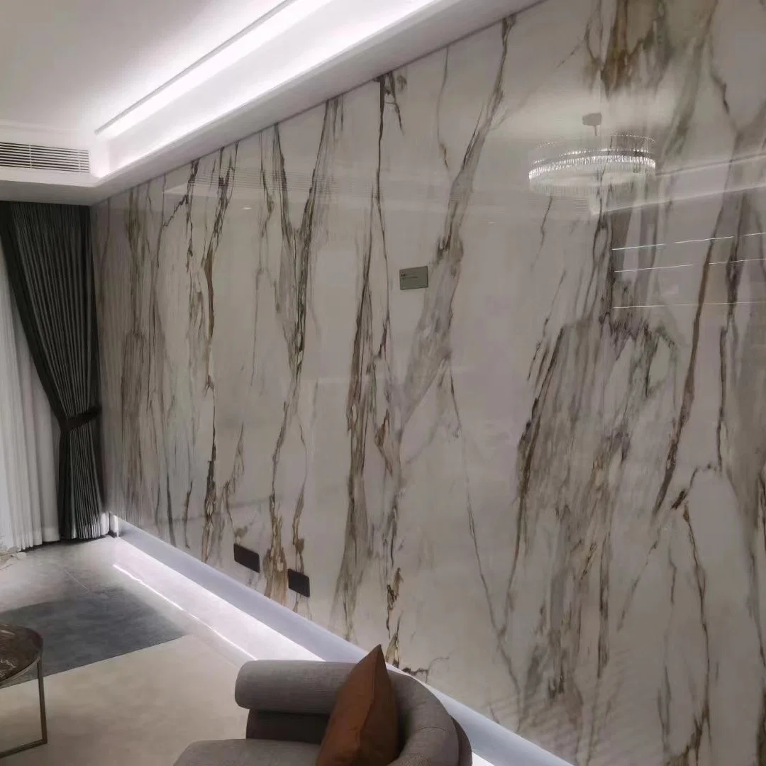 PVC Artificial Faux Marble PVC Plastic UV Marble PVC Sheet for Indoor Decorative Wall Decoration