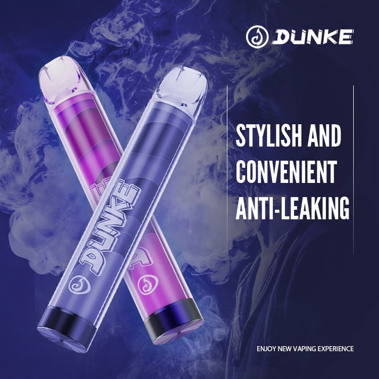 Tpd Certificate Vape Wholesale Dunke Mini Disposable Elf E Cigarette 600 Puffs Bar Pen