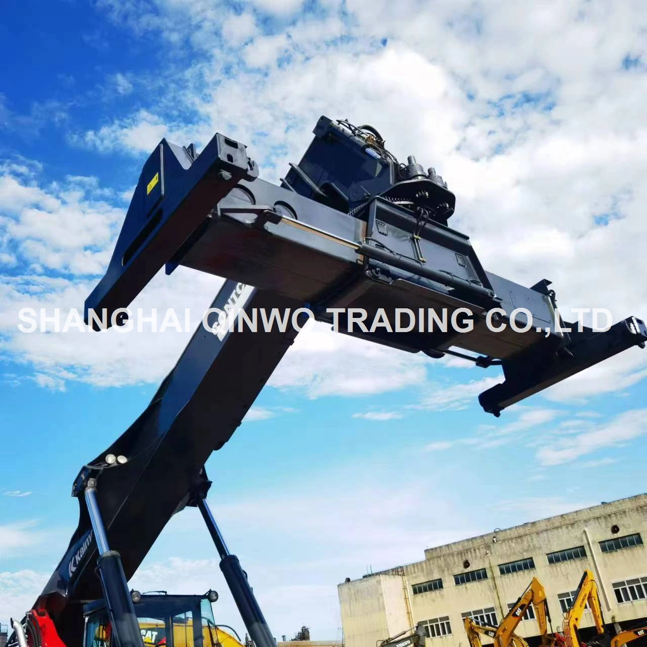 Heavy Port Machinery Used Kalmar Handler 45ton Full Container Reach Stacker (DRF450-60S5K)