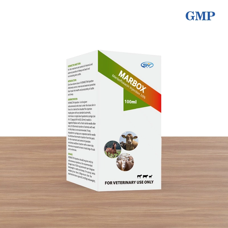 Respiratory Tract Infection Veterinary Drug: 10% Mapofloxacin Injection for The Treatment of Bacterial Infections