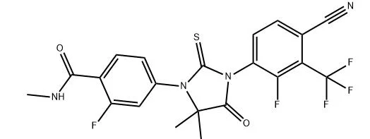 Hubei Vanz Precio a granel Pirilutamida para el tratamiento de la pérdida del cabello 99% Ru58841 y polvo crudo de pirilutamida