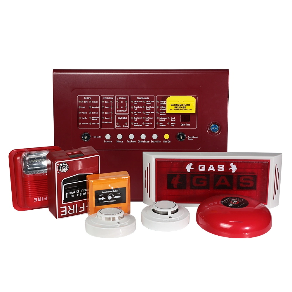 Control Systems FM200 Gas Extinguishing Release Control Panel for Alarm System