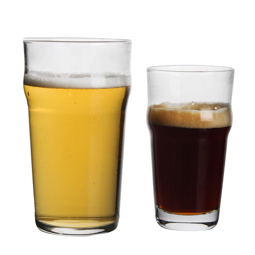 Hot Sell Simple Sape Glass Beer Cup, Customize Logo Beer Glass Mug