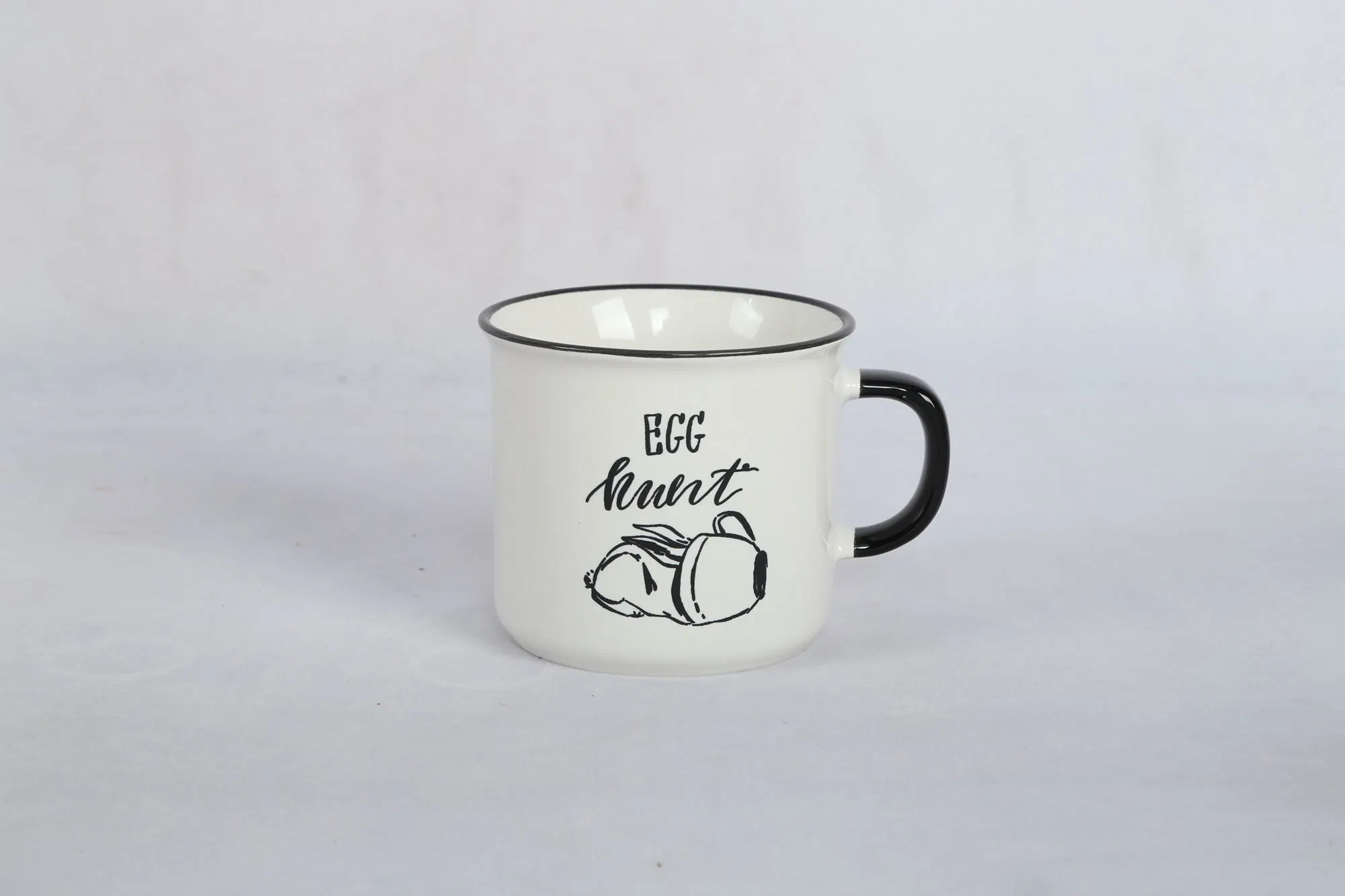 Hot Easter Decal Stoneware Mug