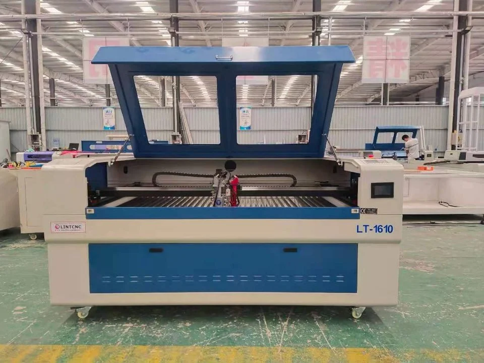 1610 Large Area Double Heads CO2 Laser Engraving Machine Sign 1410 Laser Cutting Machine for Nonmetal & Metal