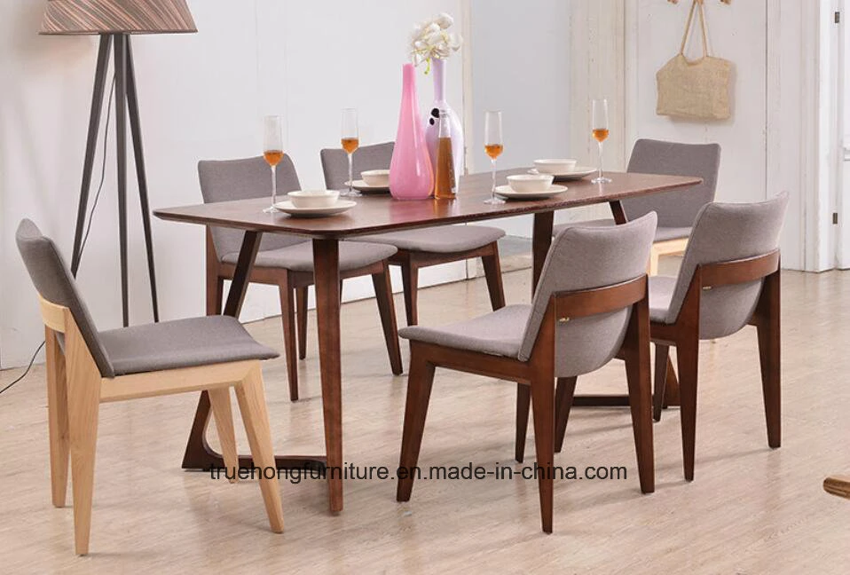 Modern Wooden Furniture Home Dining Furniture Wooden Dinner Table Woodden Chairs