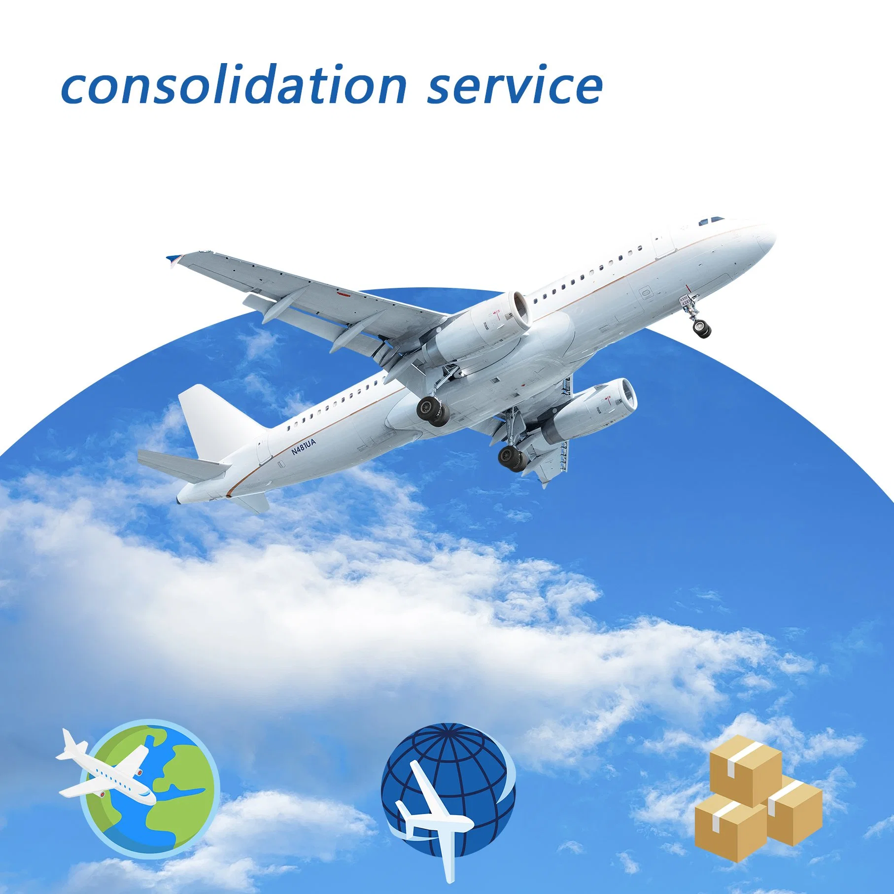 Door to Door Consolidation Shipping Company Versand nach Canada Air Fracht