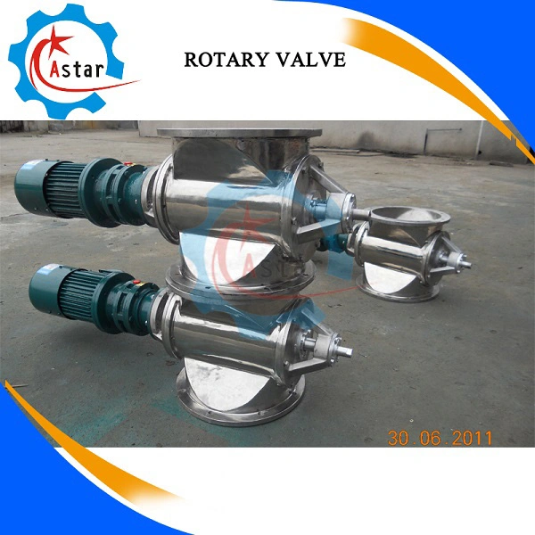 Pneumatic Control Rotary Air Lock Valve Supplier with Sew Motor