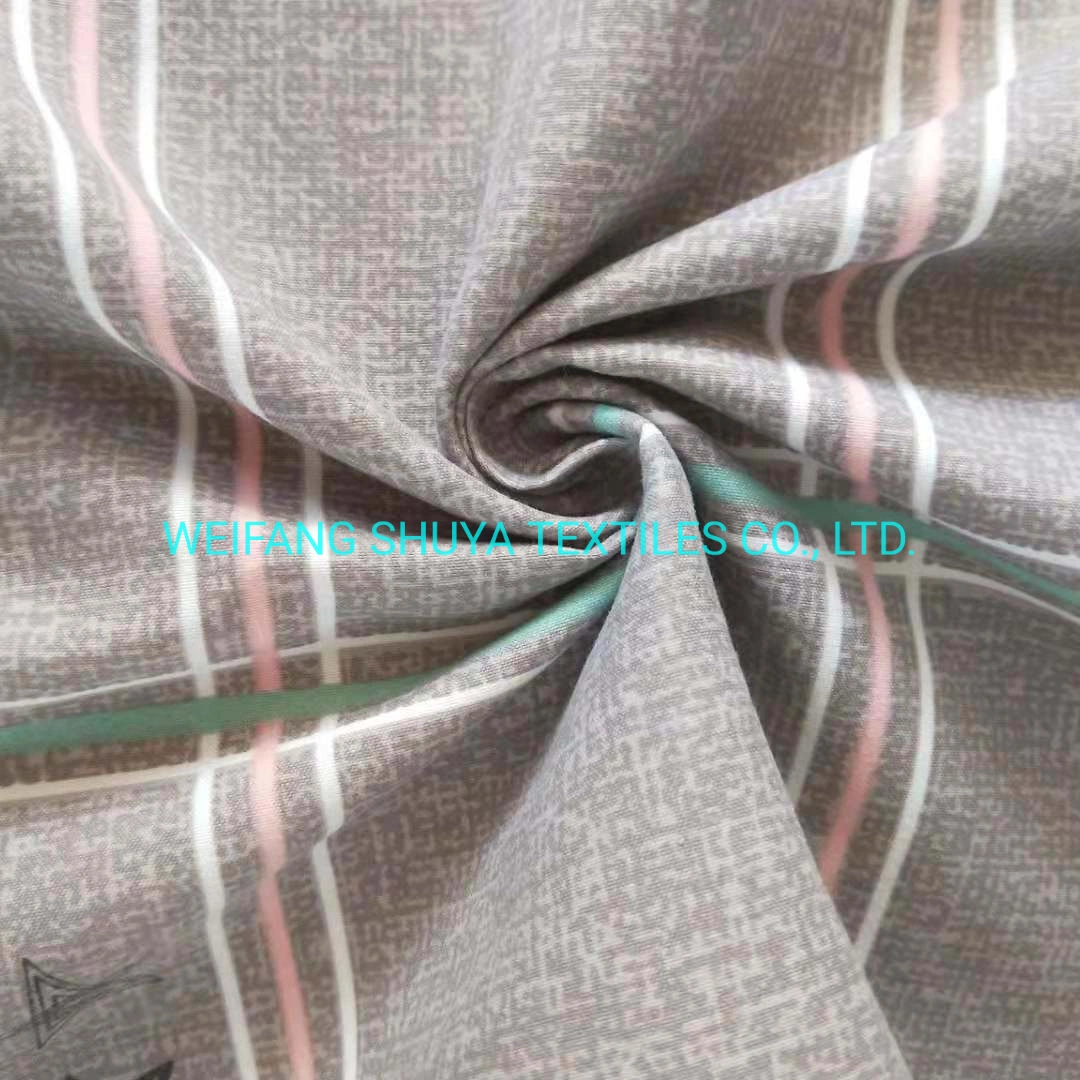 Tissu polyester Tissu imprimé Home Textile