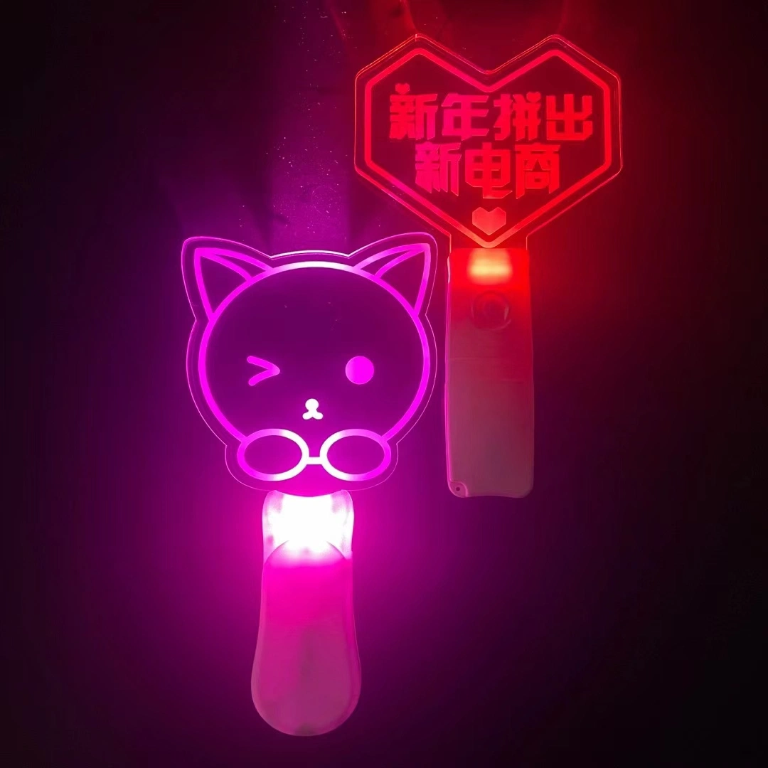 Customized LED Sport Cheer up Partry Stick Children Holiday Gifts