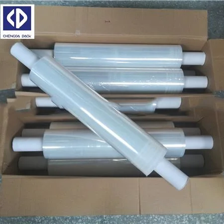 China Factory Sales LLDPE Packaging plástico Roll Pallet Wrap Stretch Película de plástico