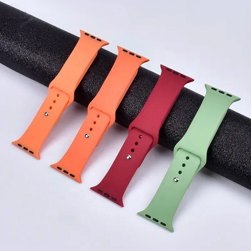 2023 Series 7 Apple Watch Strap - New Silicone Bands