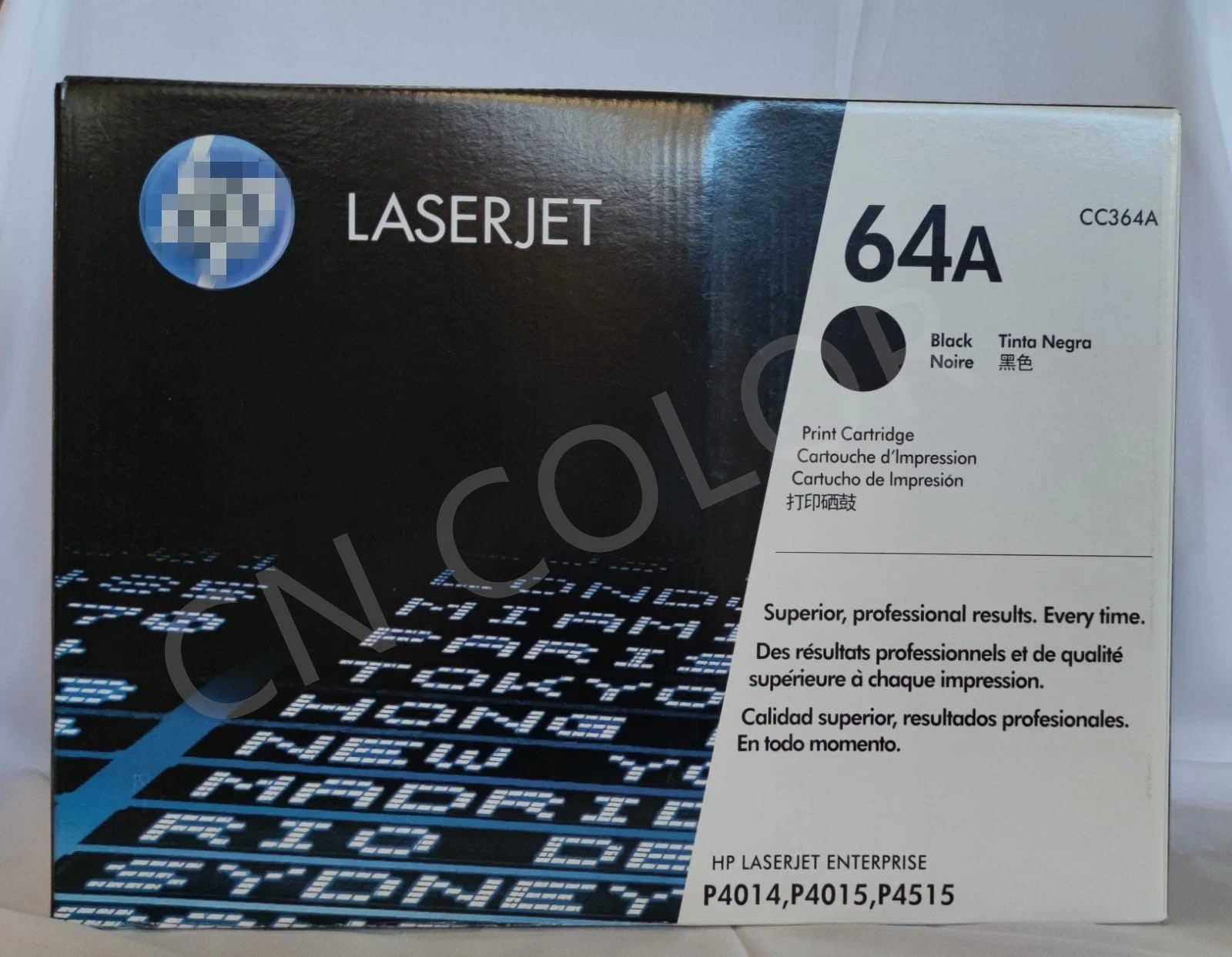 خرطوشة حبر طباعة أصلية عالية الجودة Cc364A لطابعات HP LaserJet خرطوشة الطابعة P4014/P4015/P4515 بقدرة 64 أمبير