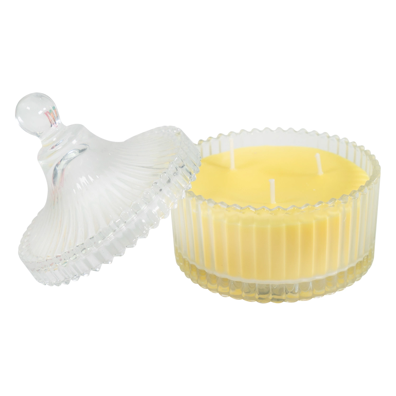 Atacado scented Eco amigável copo de vidro Candle para decorativo