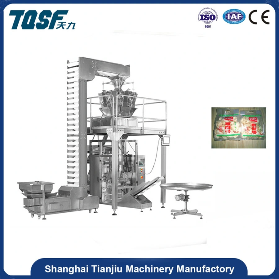 Shanghai Tj-420-Z Automatic Granule Packing System for Shrimp and Potato Chips