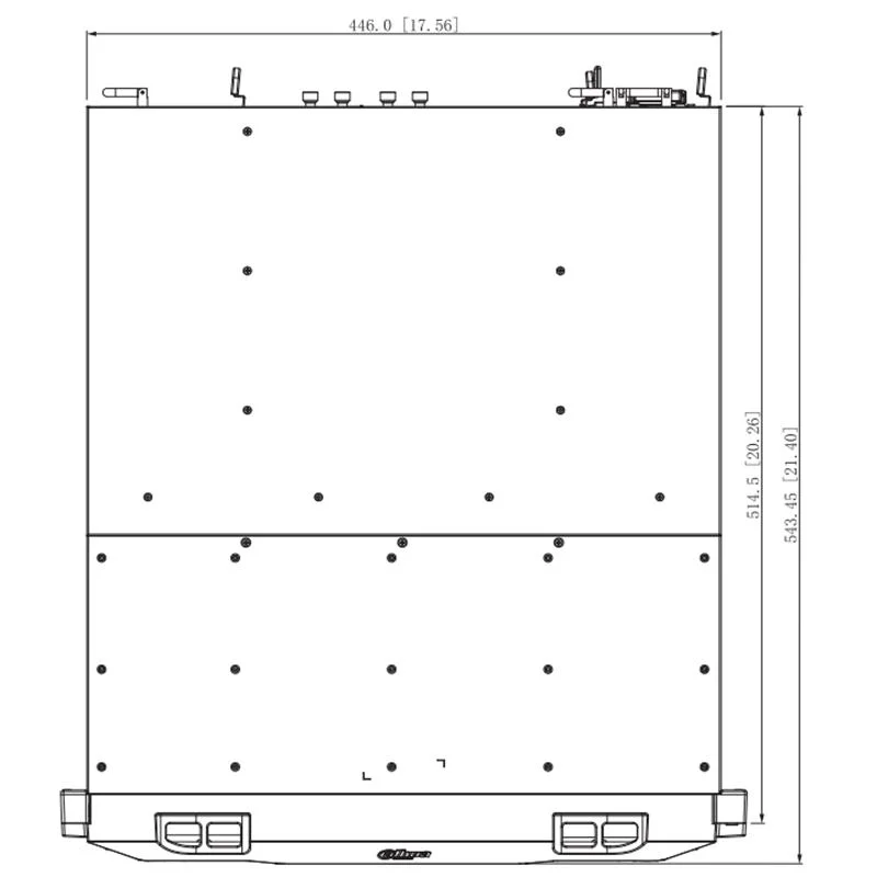 Dahua OEM 4u 24hdds servidor de vigilancia de vídeo inteligente Wizmind