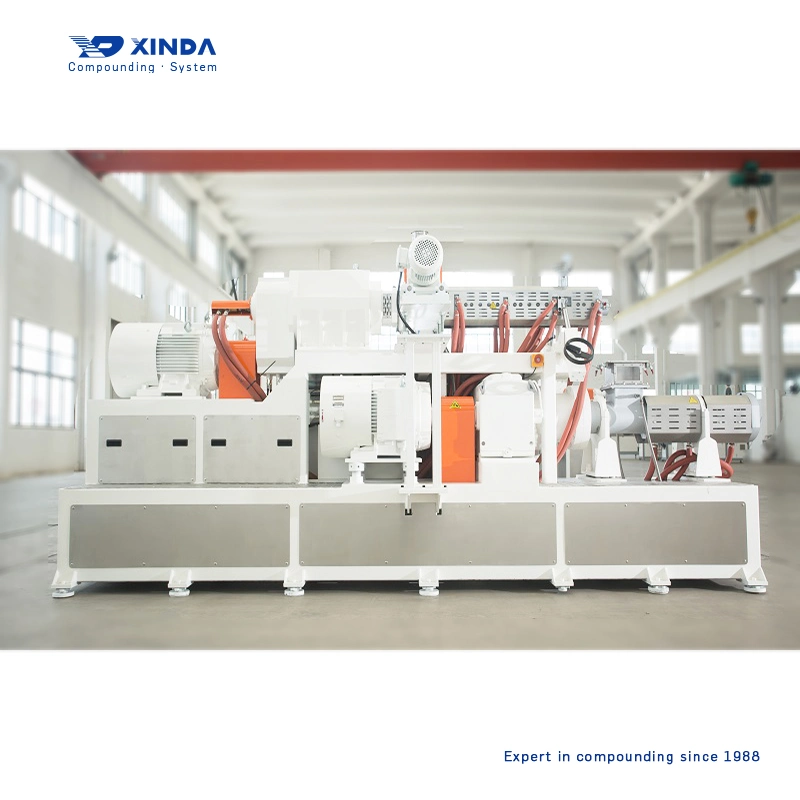 High Productivity Twin Screw Plastic Starch Compounding Extruder