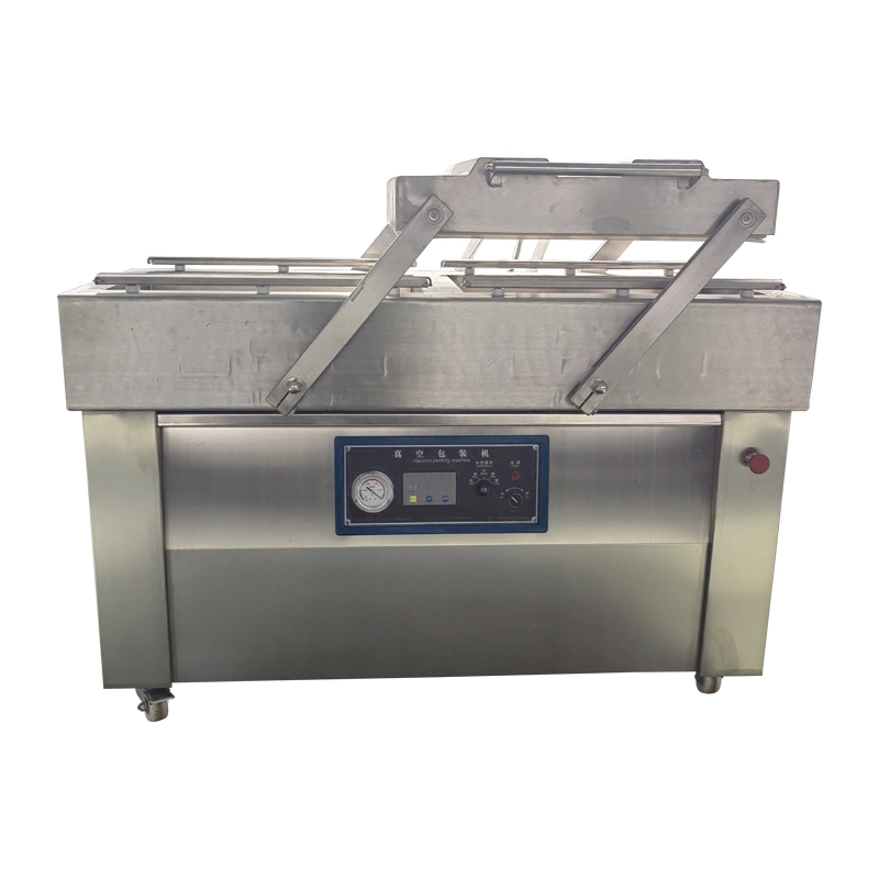 Stainless Steel Double Chamber Vacuum Packaging/Packing Machine for Food