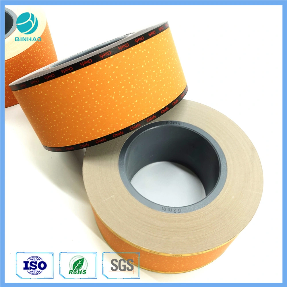 62mm Cigarette Making Yellow Cork Paper Customize