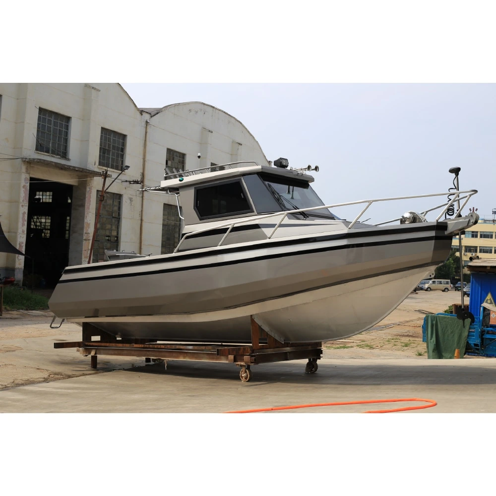 2023 7.5m /25FT Aluminum Cuddy Cabin Boat Luxury Boat Fishing Boats for Sale