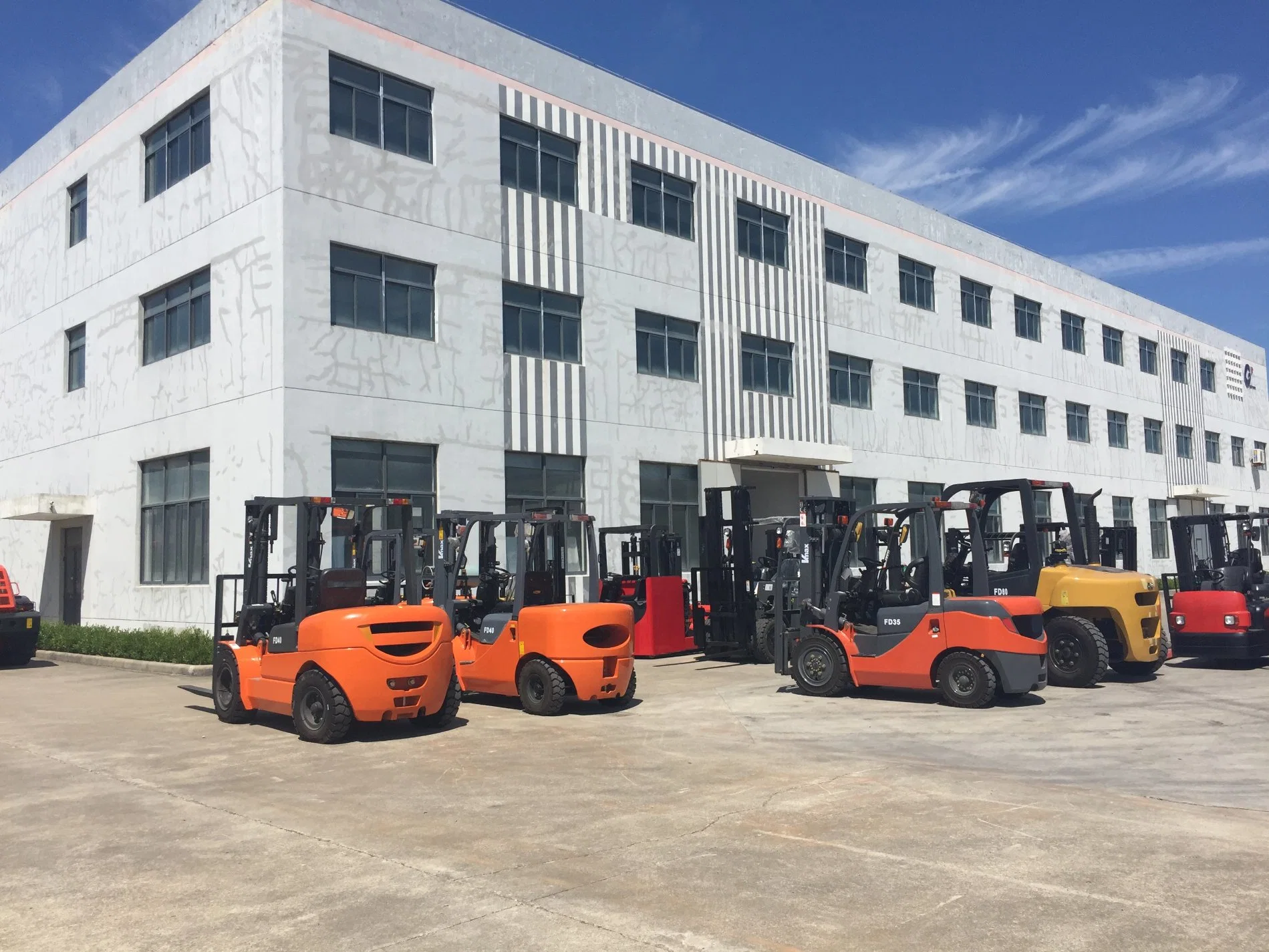 DC Power Electric Forklift 2000kg Curtis Controller Imported Battery