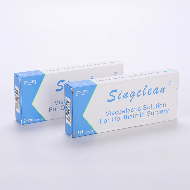 No Need for Cold Storage Without Ethylene Oxide Sterilization Viscoat Ophthalmic Viscosurgical Device