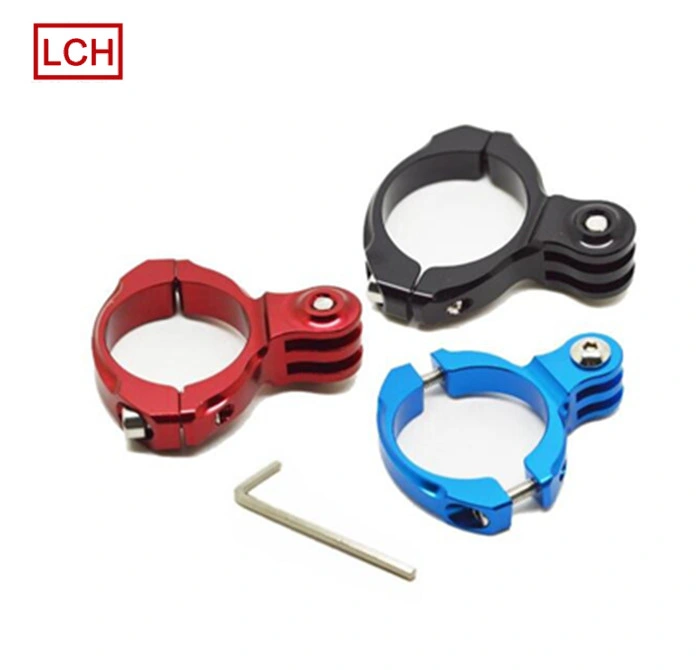 Zinc Coated Steel Aluminum Double Split Shaft Clamping Collar with CNC Machining Work