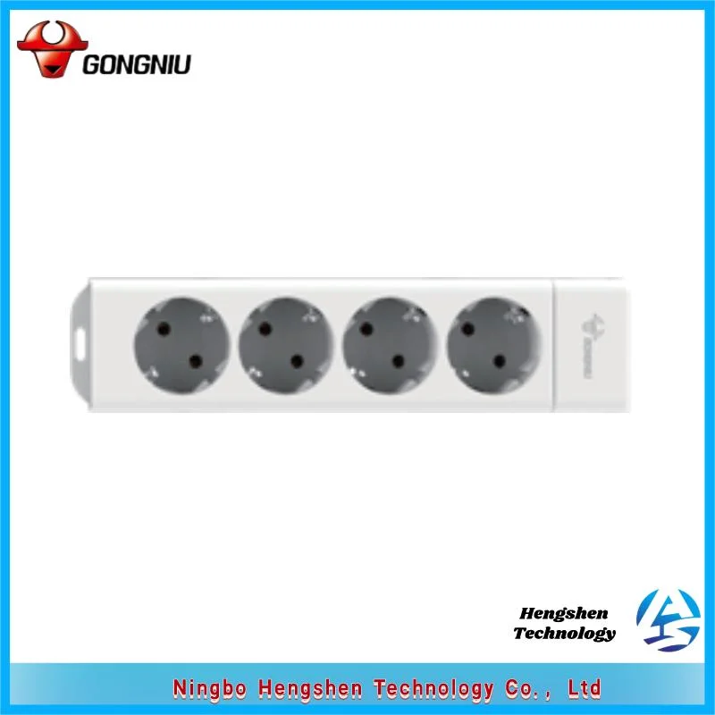 EU Standard Electrical Extension Power Charger Socket Outlet Multi Plug Power Strip with Switch