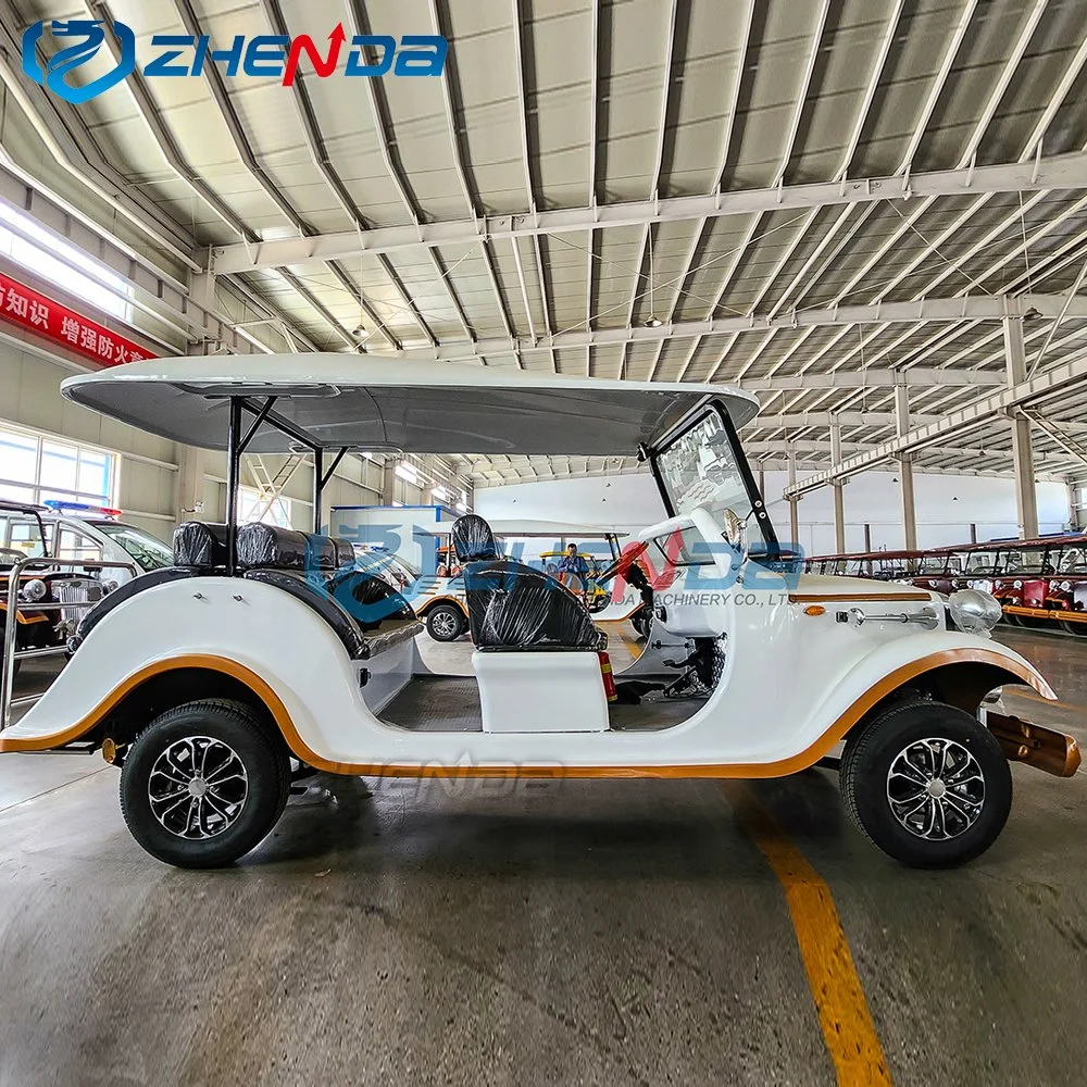 Hot Sale Vintage Classic Travel Electric Sightseeing Electric Classic Car with CE