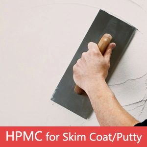 HPMC Methyl Cellulose Additive verbessert die Qualität und optimiert die Kosten von Wandputty, Skim Coat