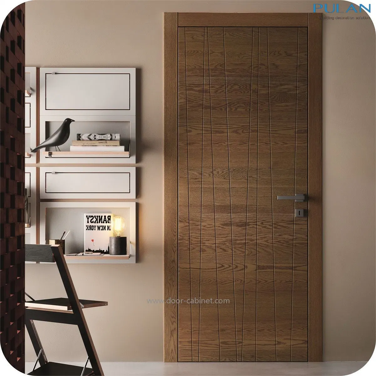 High quality/High cost performance Classic Style Solid Wood Frame Flush Door