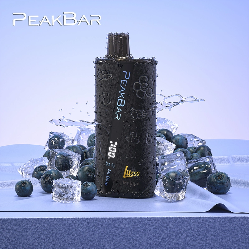Peakbar Lusso Stock Offre Vape jetables 8200 Ecig avec écran de bouffée de bougies de commerce de gros je Vape